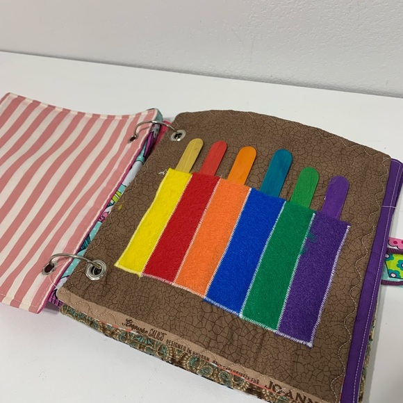 COPY - Busy Book Quiet Book for toddlers - sensory learning book. - Picture 5 of 16